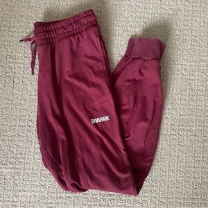 Red Gymshark Joggers